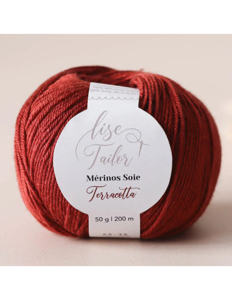 Laine Mérinos Soie Lise Tailor