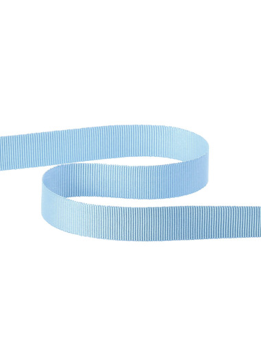 Ruban gros grain - Bleu ciel
