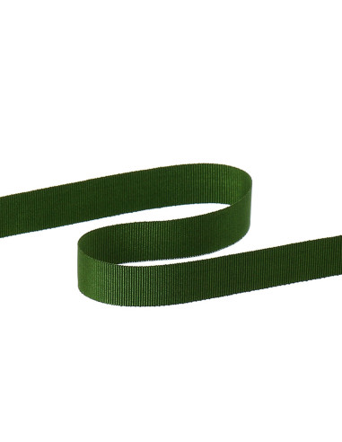 Ruban gros grain - Vert olive