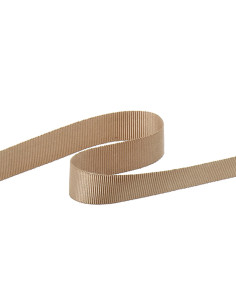 Ruban gros grain - Beige