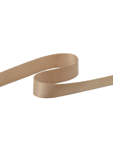 Ruban gros grain - Beige