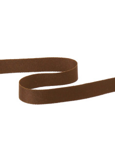 Ruban gros grain - Marron clair