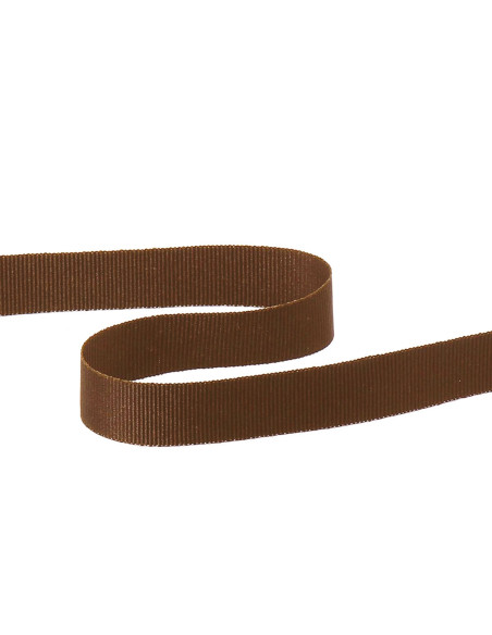 Ruban gros grain - Marron clair