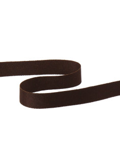 Ruban gros grain - Marron foncé