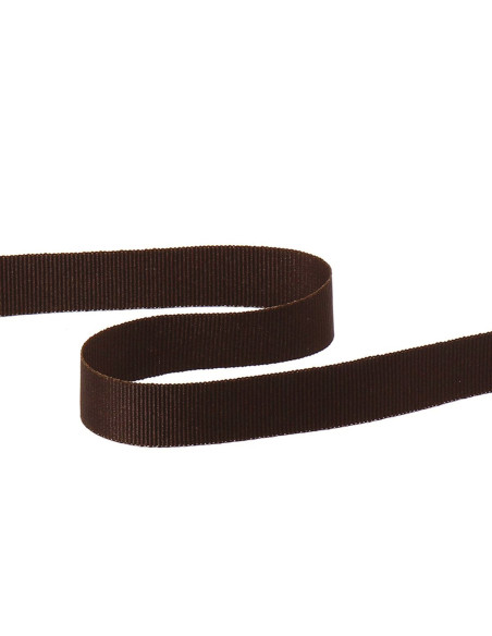 Ruban gros grain - Marron foncé