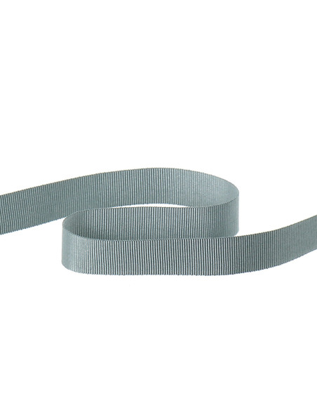 Ruban gros grain - Gris moyen