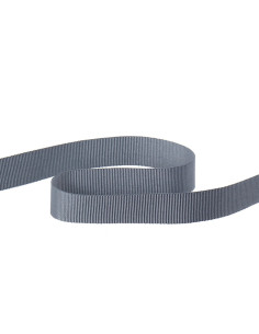 Ruban gros grain - Gris foncé