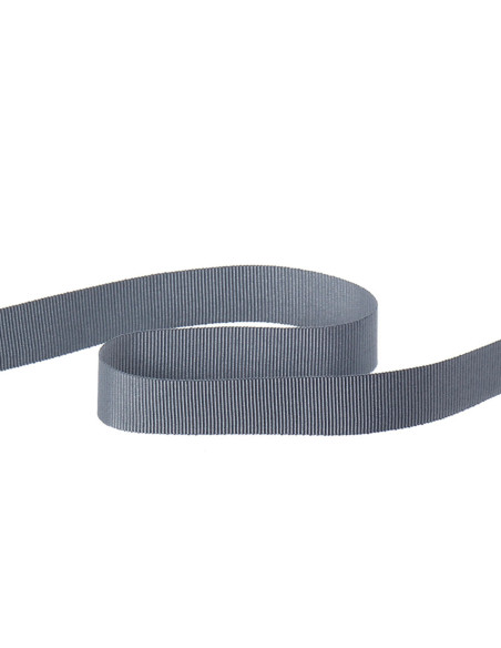 Ruban gros grain - Gris foncé