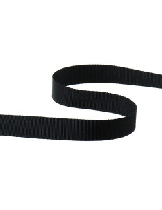 Ruban gros grain - Noir