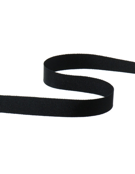 Ruban gros grain - Noir