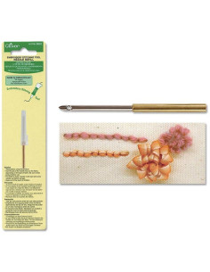Aiguille pour l´outil de broderie pour cordonnet et ruban à broder