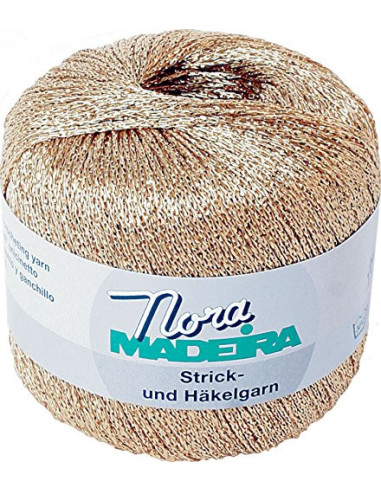 Coton crocheter métallisé Nora Madeira