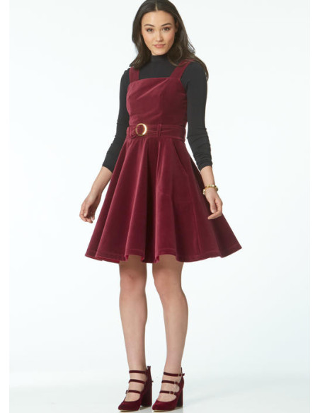 Patron de robes, ceinture, barboteuse et combinaison - McCall's 7626