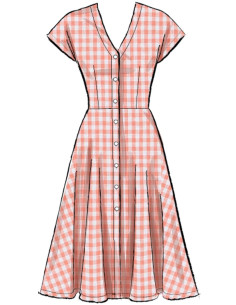 Patron de robes et ceinture - McCall's 7920 2