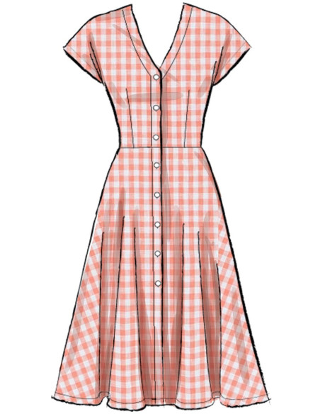 Patron de robes et ceinture - McCall's 7920