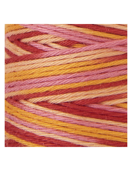 Fil sashiko multicolore hidamari Lecien Cosmo 30 m