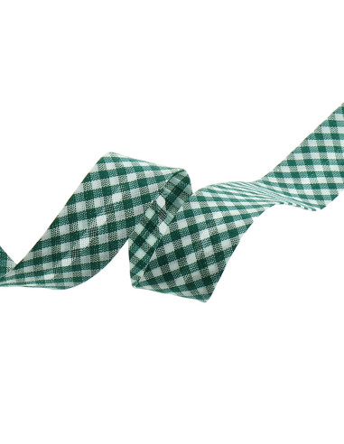 Biais vichy - Vert