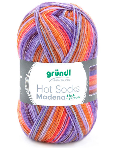 Laine à chaussettes Hot Socks Madena Gründl