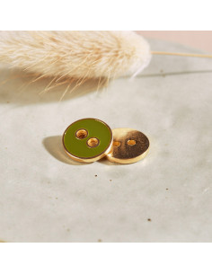 Bouton Joy - Matcha Leaf 2