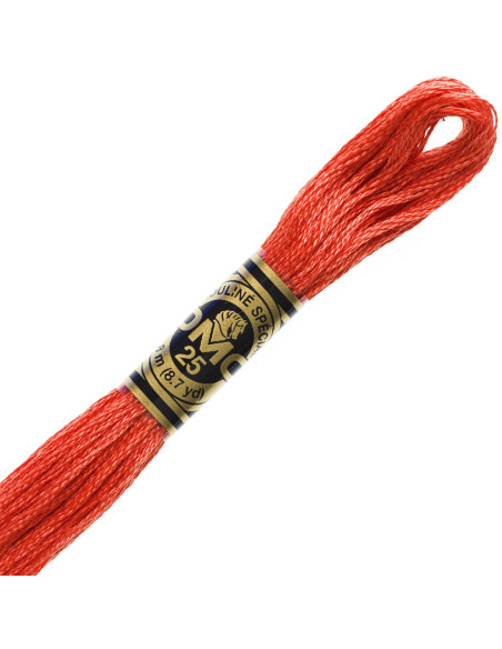 Fil à Broder DMC Mouliné – 500 Couleurs 6 Brins