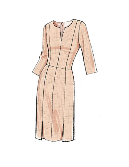 Patron de robe - Vogue 9167