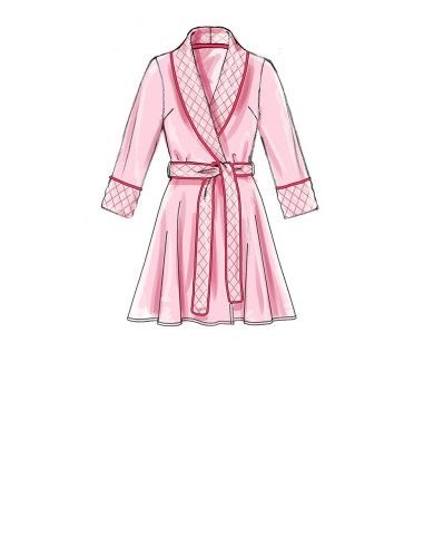 Patron de veste, peignoir, pantalon et ceinture - McCall's 7875