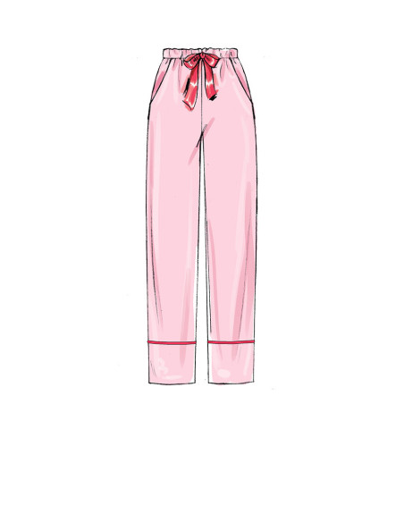 Patron de veste, peignoir, pantalon et ceinture - McCall's 7875