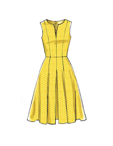 Patron de robe - Vogue 9167