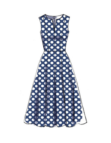 Patron de robe - Vogue 9167