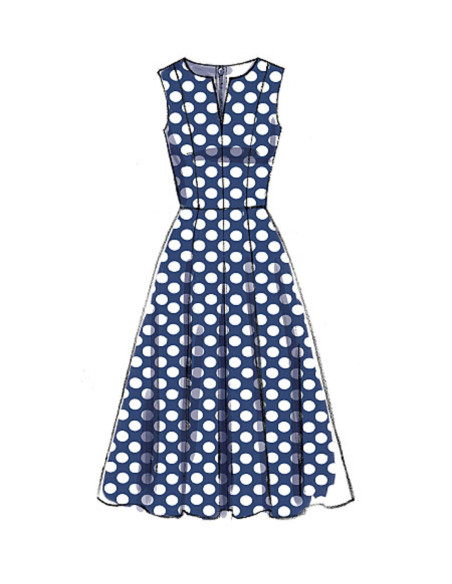 Patron de robe - Vogue 9167