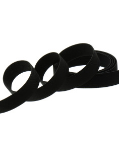 Élastique maille bracelet noir