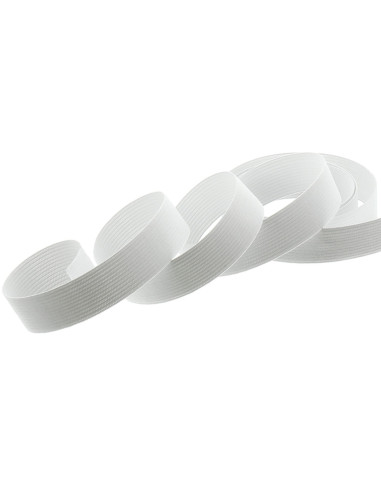 Élastique maille bracelet blanc