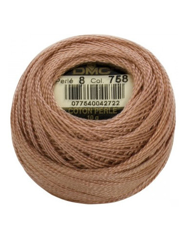 Pelote coton perlé DMC n° 8