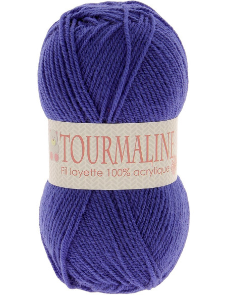 Sachet de 2 pelotes de fils à tricoter layette Tourmaline
