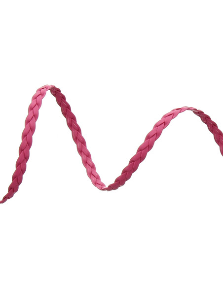 Tresse simili fuchsia