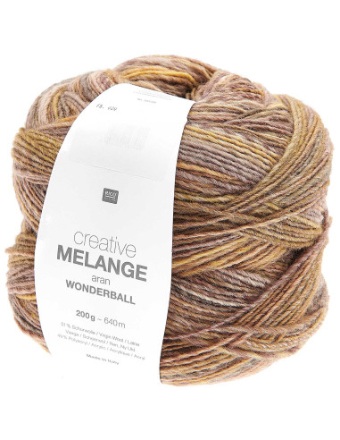 Laine Creative Melange Aran Wonderball Rico Design