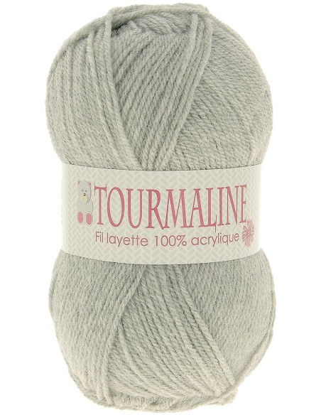 Sachet de 2 pelotes de fils à tricoter layette Tourmaline