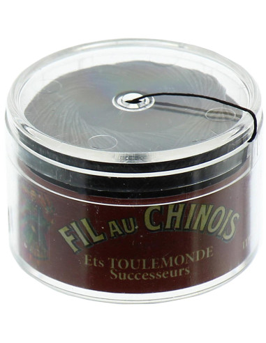 Capsule fil de lin retors glacé au chinois