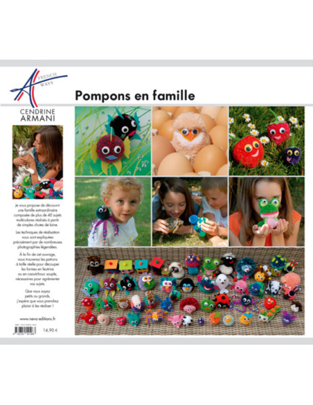 Livre pompons en famille