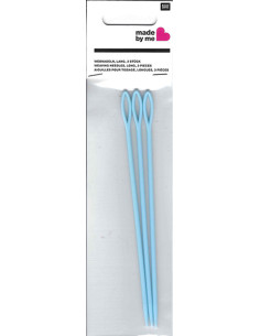Jeu de 3 aiguilles longues pour tissage