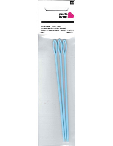 Jeu de 3 aiguilles longues pour tissage