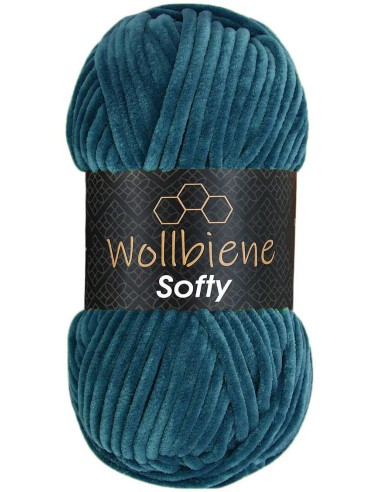 Fil chenille Softy Wollbiene