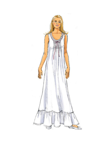 Patron de haut, robe et pantalon - Butterick 5792