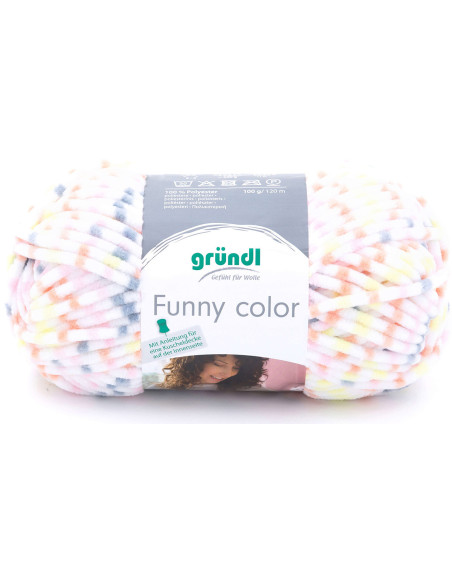 Fil chenille Funny Color Gründl