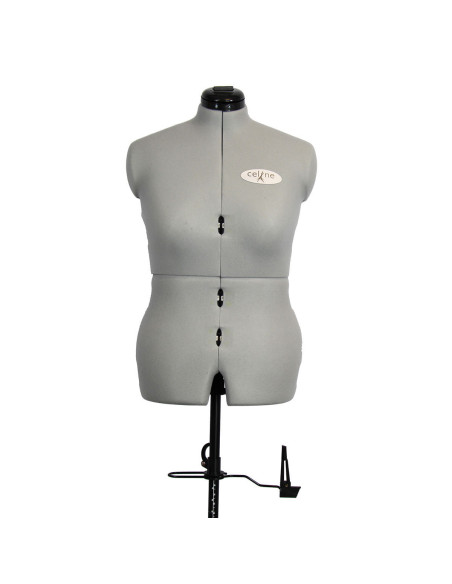 Mannequin de couture Céline sur roulettes taille 48 / 54