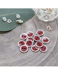 Bouton Halo - Terracotta 2