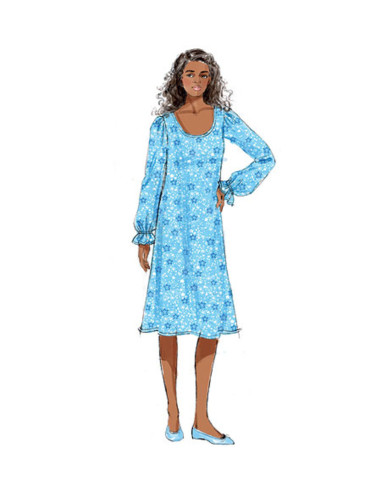 Patron de haut, robe et pantalon - Butterick 5792