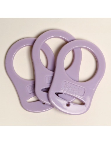 Anneaux clip en silicone pour attache-tétine
