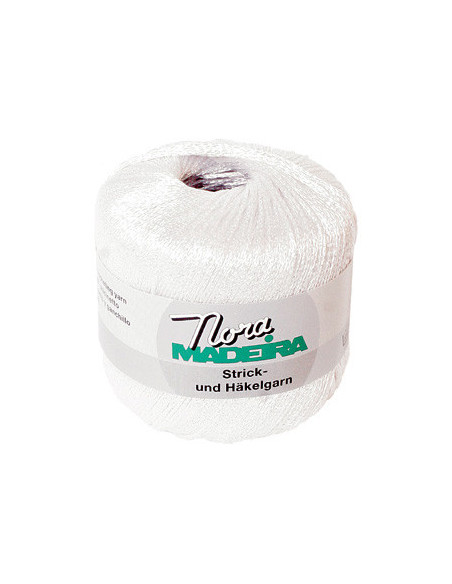 Coton crocheter métallisé Nora Madeira