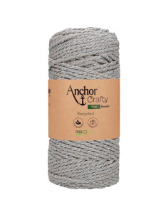 Coton macramé recyclé Crafty Fine Métallic Anchor 2
